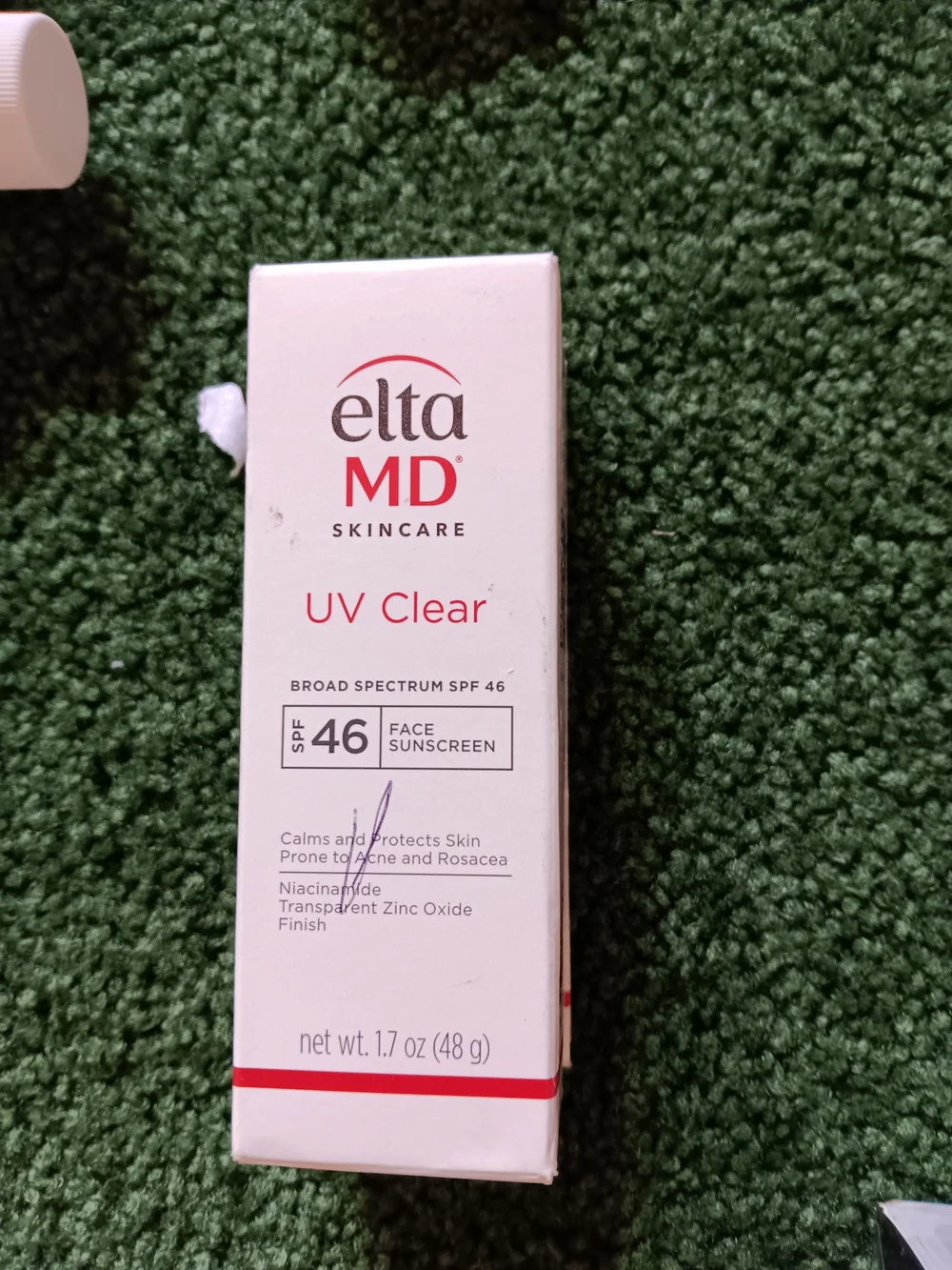 EltaMD UV Clear SPF 46 Facial Sunscreen - White and Red Accents